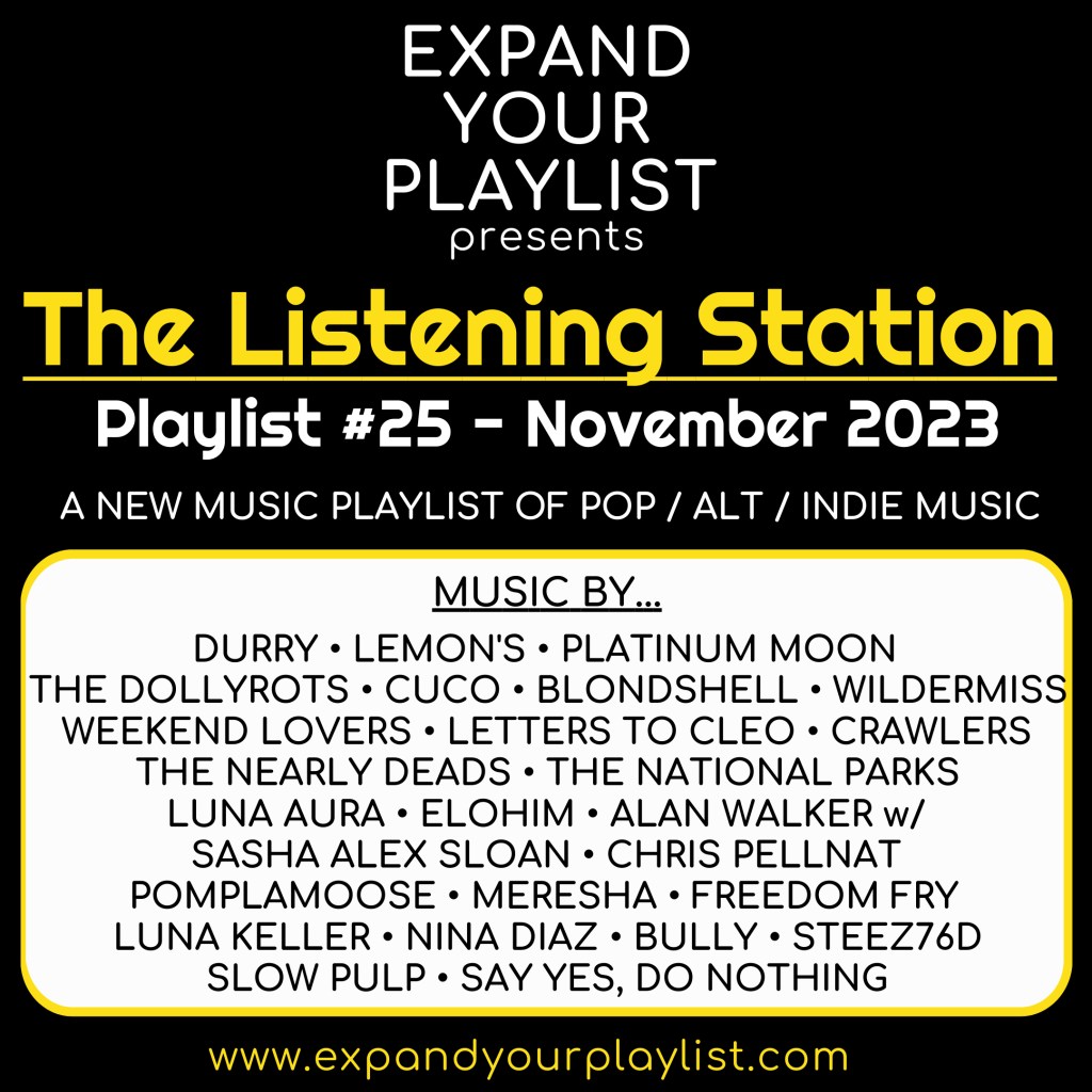 The Listening Station #25 – November&nbsp;2023