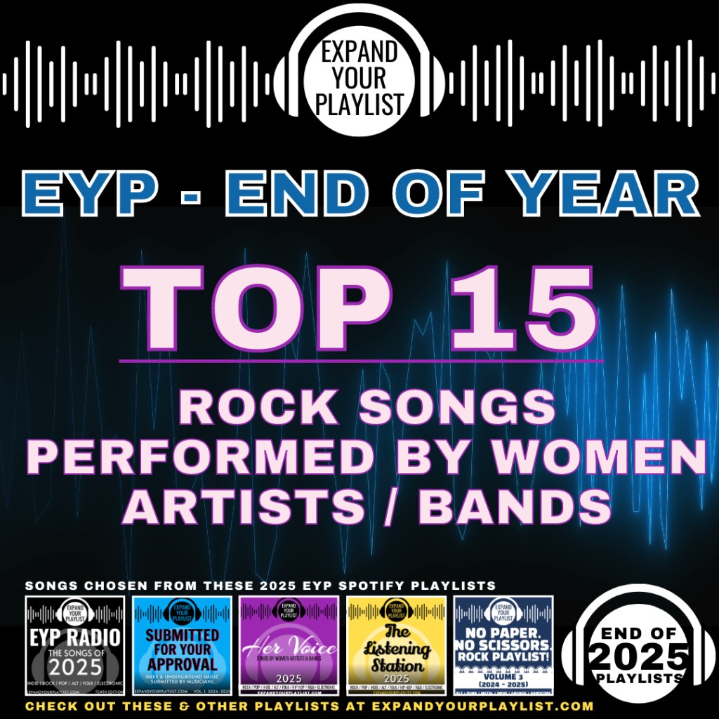TOP 15 ROCK SONGS PERFORMED BY WOMEN ARTISTS AND&nbsp;BANDS